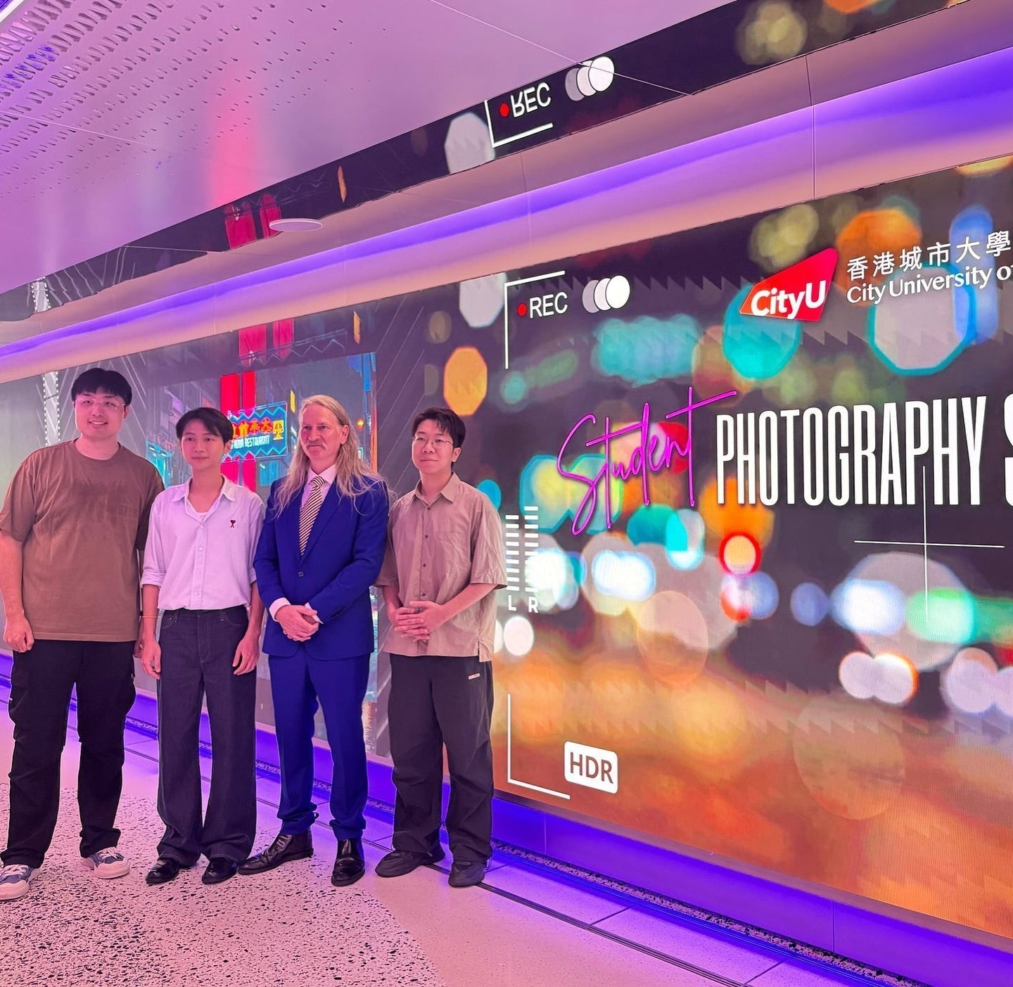 Dickie Suzuki @ City University - Press