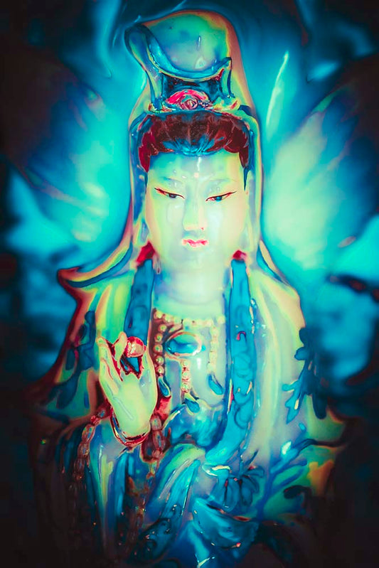 Kwun Yum in the Palace of the Lotus Flower