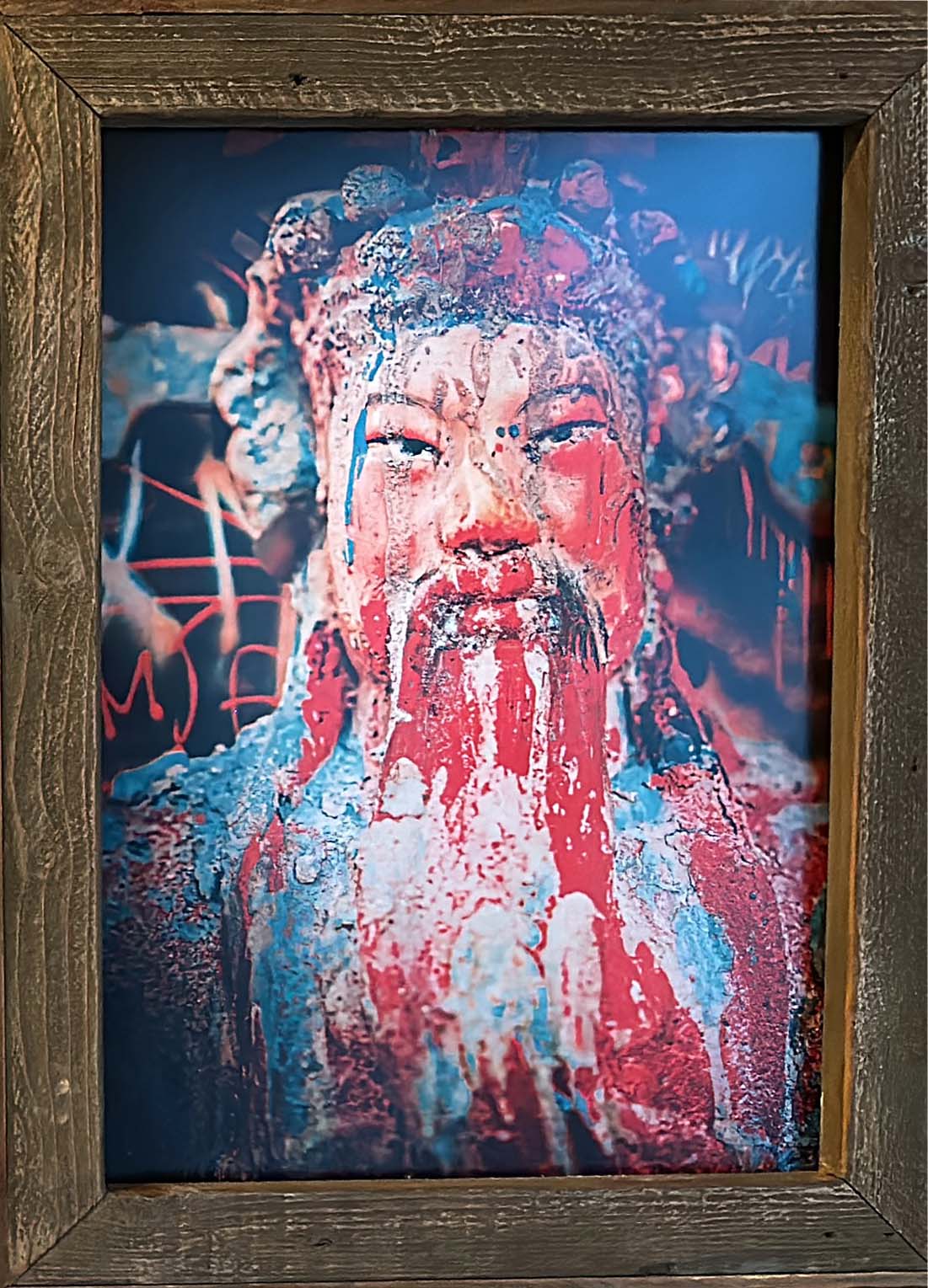 see original artwork for a better representation of the colour.